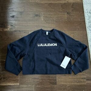 Lululemon-scuba oversized pullover-navy -M/L-NWT